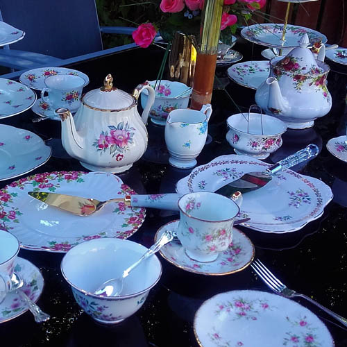 joyously vintage table layout galler image